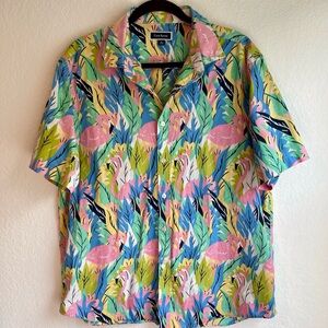 Club Room Tropical Cotton Men's Shirt